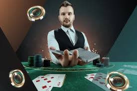Meja high roller mlbb4d bernuansa hijau